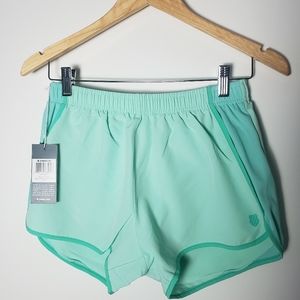 K-Swiss Alley Shorts Brook Green/Electric Green Small